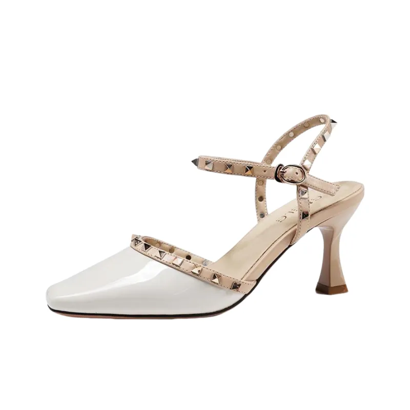 LESELE Chunky Heel High Heels 8.5cm Women's-1