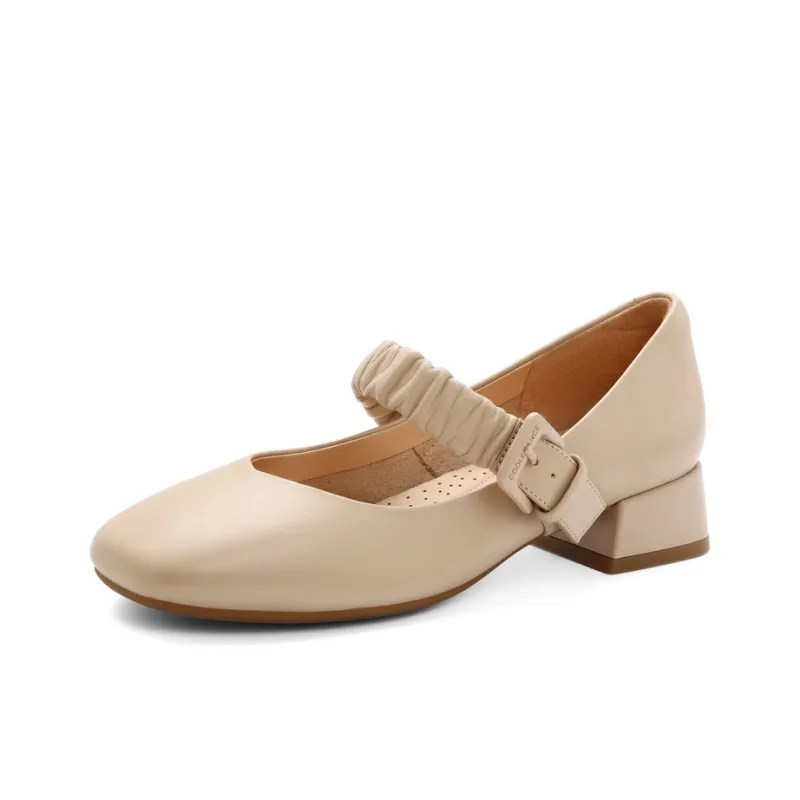BELLE Chunky Heel High Heels 3.5cm Women's-13