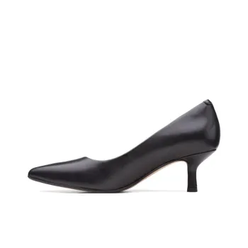 Clarks Slim Heel High Heels 5.5cm Women's Black