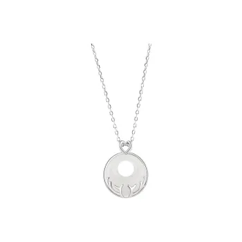 Long Fu Chalcedony Necklaces Women's
