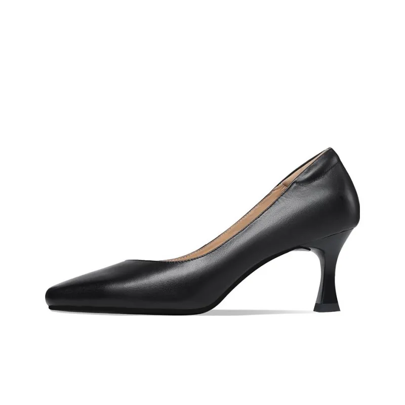 BOERDIQI High Heels Women's Black/Ecru-0