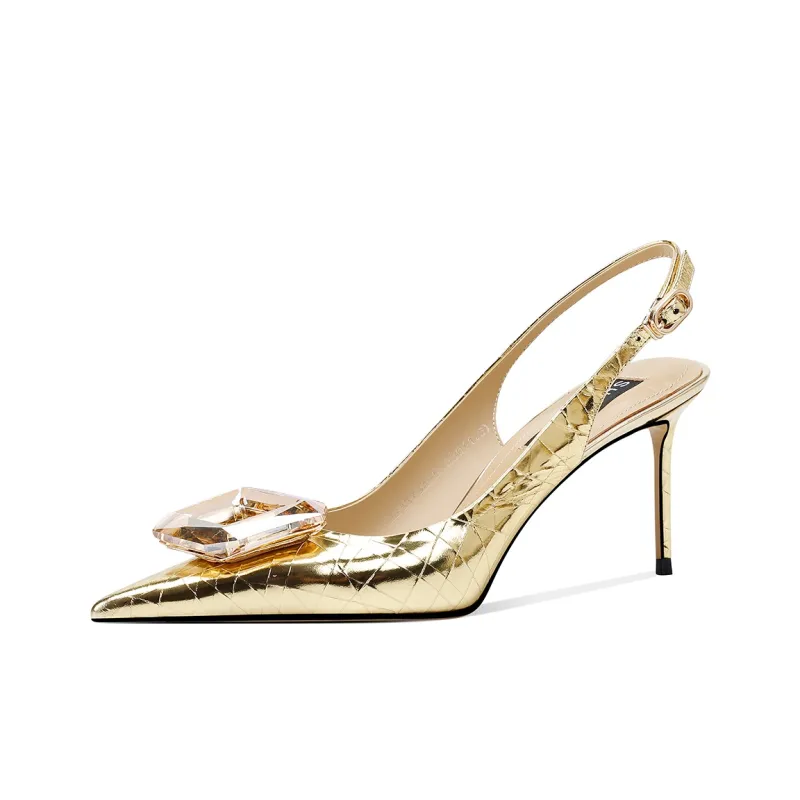 Shesrim Slim Heel High Heels 7.5cm Women's-1