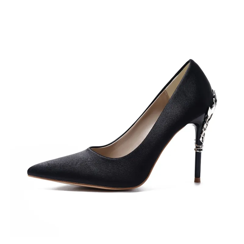 YAFEI XUANYU Slim Heel High Heels 10cm Women's-10