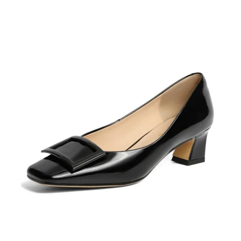 BELLE Spool Heel High Heels 4cm Women's-9