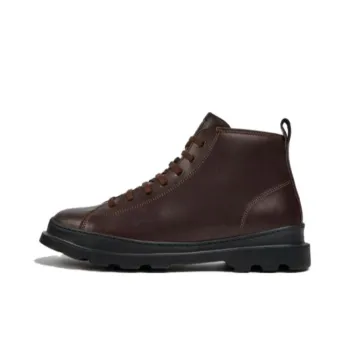CAMPER Brutus Leather Ankle Boots