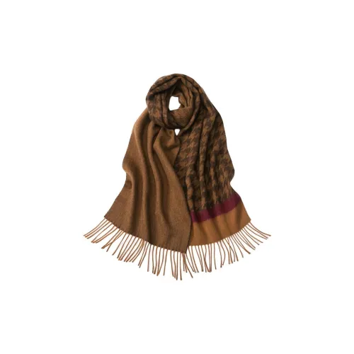 H YXIANG Cashmere Wool Knit Scarves Women's