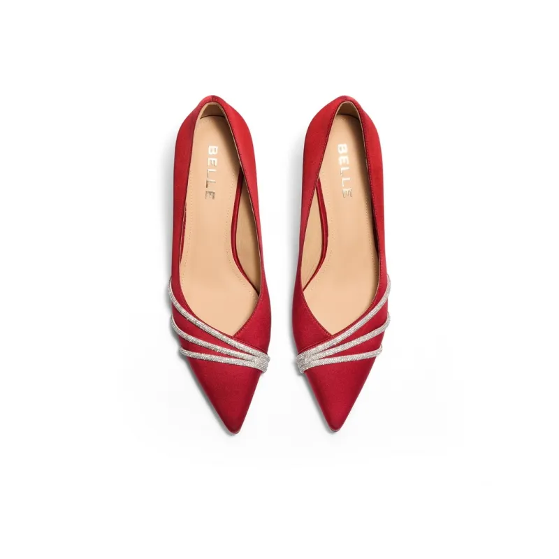 BELLE Slim Heel High Heels 6cm Women's-6