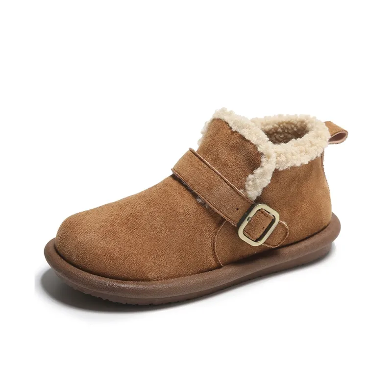Little Red Man Ankle-Length Snow Boots Women's-12