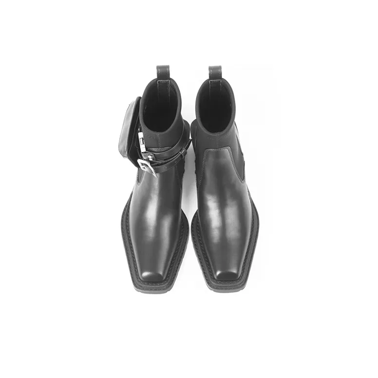 Untitlab Ankle Boots Unisex Matte Black-3