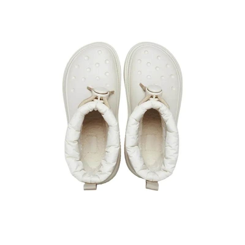 Crocs STOMP PUFF BOOT Ankle Boots Unisex White-4
