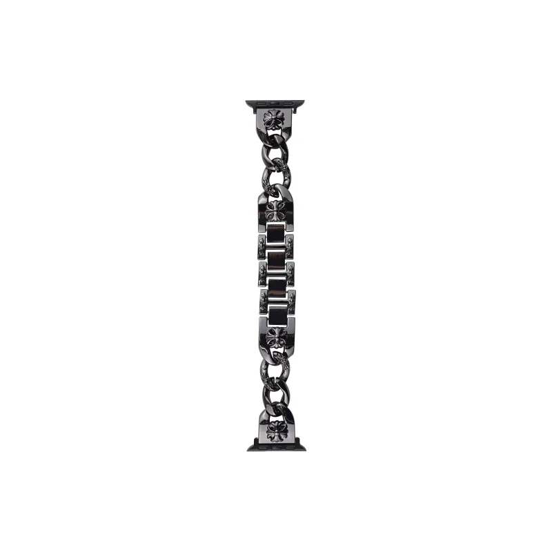 MSSM Apple Compatibility Watch Band Denim Chain Material-3