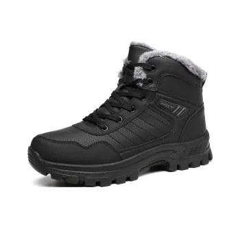 RED DRAGONFLY Snow Boots Men Black