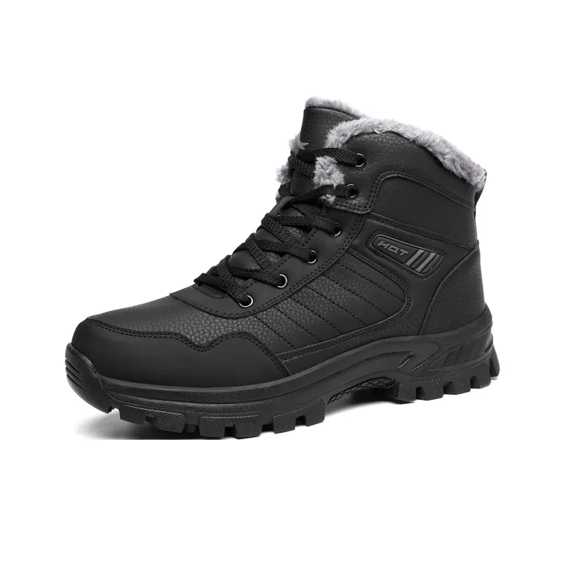 RED DRAGONFLY Snow Boots Men Black-0