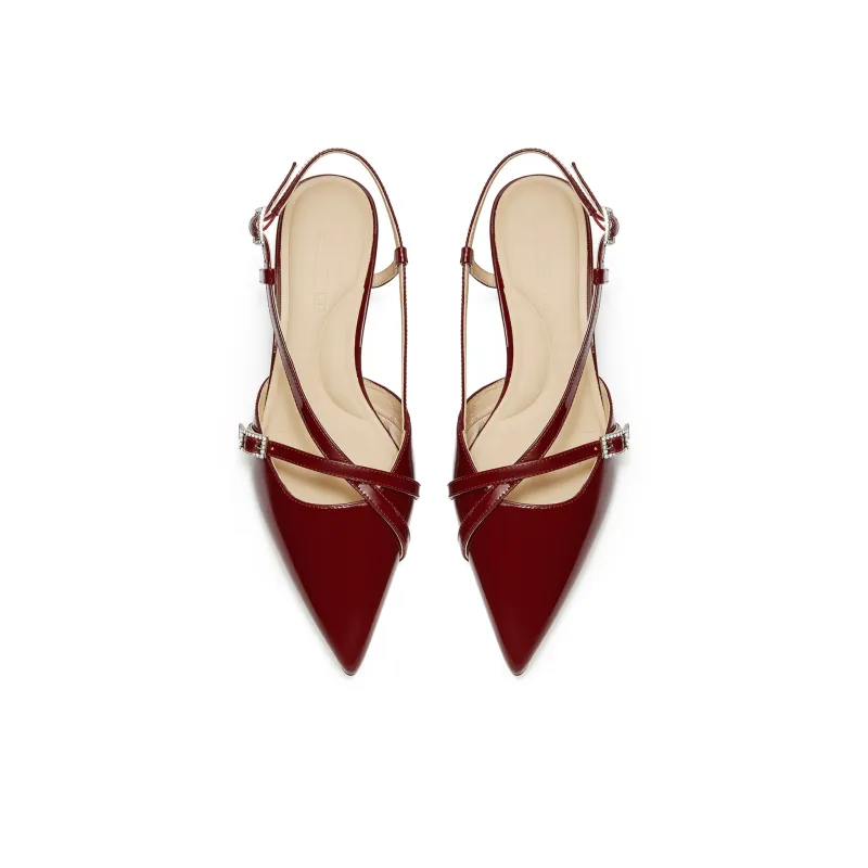 Lazi Slim Heel High Heels 4cm Women's-14