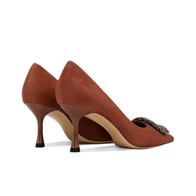 JESSICA SOPHIA Slim Heel High Heels 6.5cm Women's-5