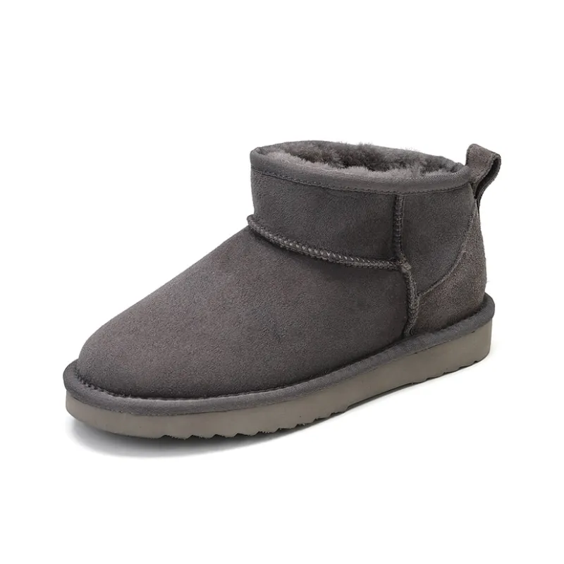 Iraqis Are Pleasing To Themselves Warm Wear-Resistant Slip-Resistant Short Snow Boots Women's-3
