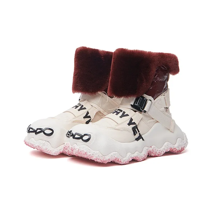 KEDDO Paint Is Not Dry Short Snow Boots Women's-8