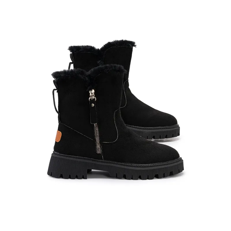 CVOJOO Warm Short Snow Boots Women's-7