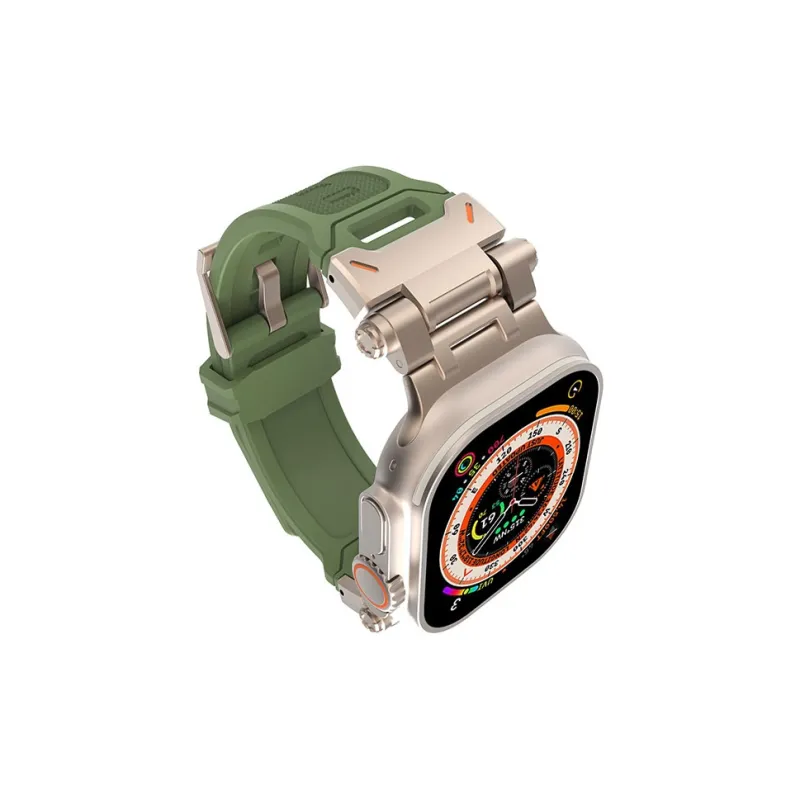 ZHENGGUANG Watch Band Apple Compatibility 41mm Silicone Material-5
