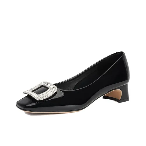LESELE Chunky Heel High Heels 3cm Women's