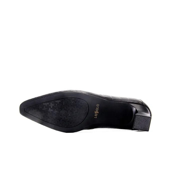 LESELE Chunky Heel High Heels Women's-4