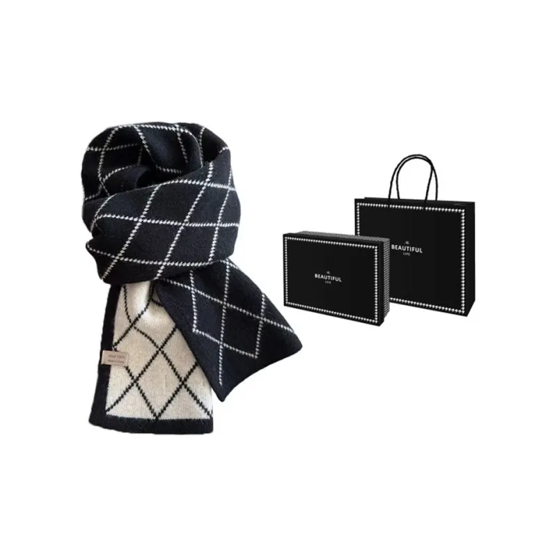 JONNY MOORE Knit Scarves Unisex-11
