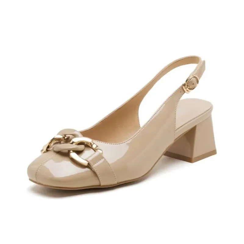 Xingdiman Chunky Heel High Heels 4.5cm Women's-1