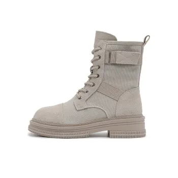 SMILEY Martin Boots Women's Gray