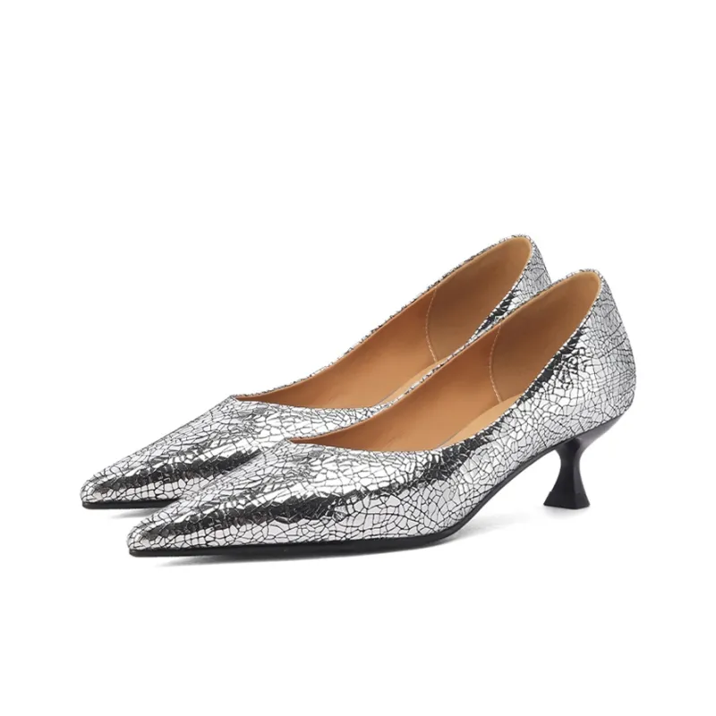 Naiyee Slim Heel High Heels 4.5cm Women's-9