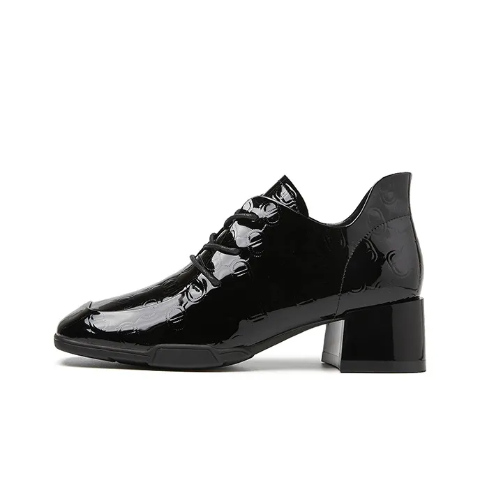 ST&SAT Chunky Heel High Heels 5cm Women's-0