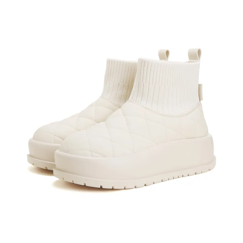 Mulinsen Warm Slip Resistant Short Snow Boots Women's-7
