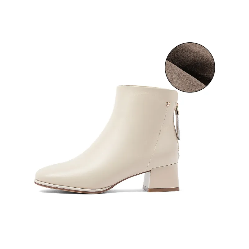COMELY Ankle Boots Women's Black/Ecru-2