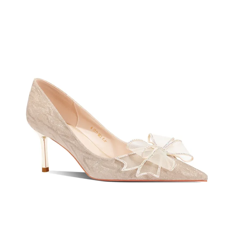 MEIAI Slim Heel High Heels 8.5cm Women's-1