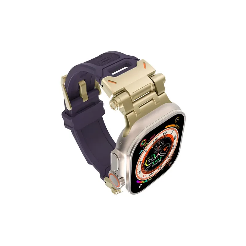 ZHENGGUANG Watch Band Apple Compatibility 41mm Silicone Material-23