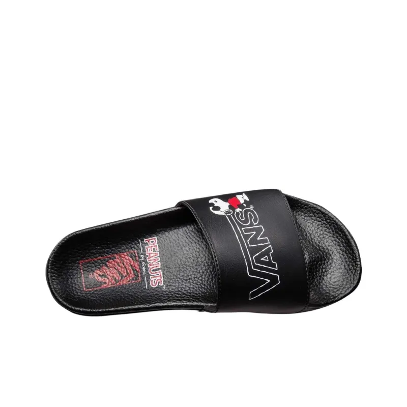 Vans Quick-Drying Slip-Resistant Slide Slippers Men's Black-2