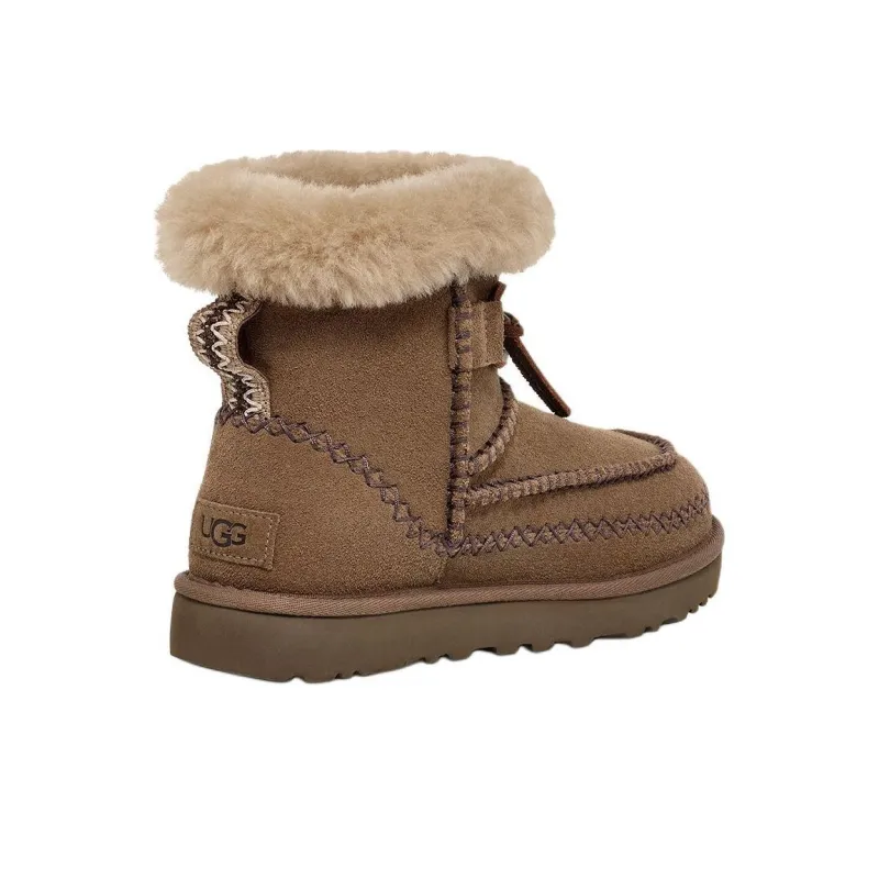 UGG Classic Mini Alpine Boot Hickory Women's-3
