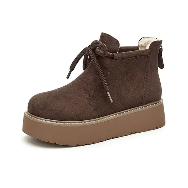 DAPHNE Ankle Boots Women's Brown-1