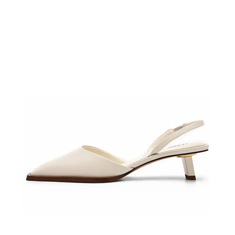 PEDRO High Heels Women's Black/Light Red/White/Yellow-6