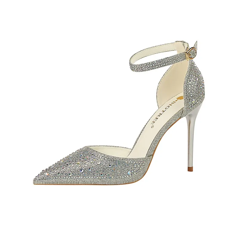 BIGTREE Slim Heel High Heels Women's-0