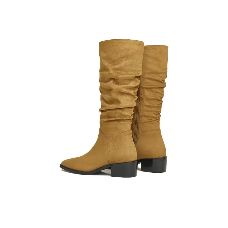 BATA Knee high Boots Women's Black-5