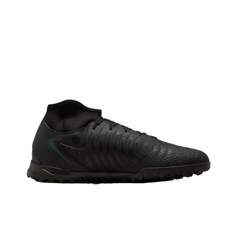 Nike TF Rubber Broken Studs Wear resistant And Lightweight Soccer Shoes Unisex Black-1