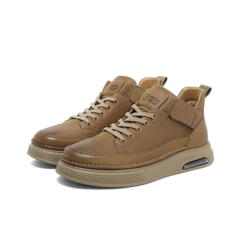 Senda Ankle Boots Men Brown/Gray-38