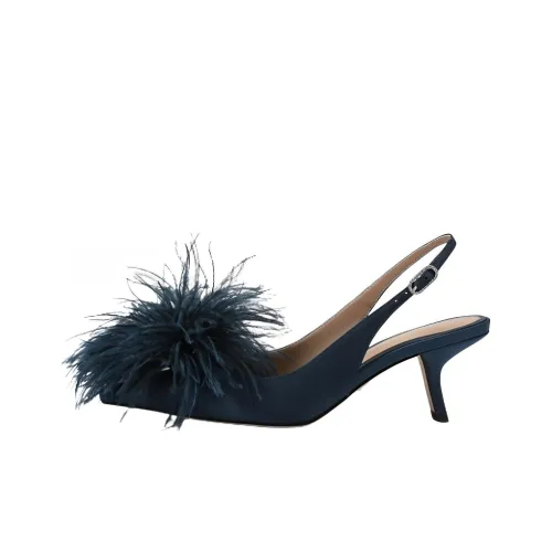 SAM EDELMAN Slim Heel High Heels 6cm Women's Navy Blue