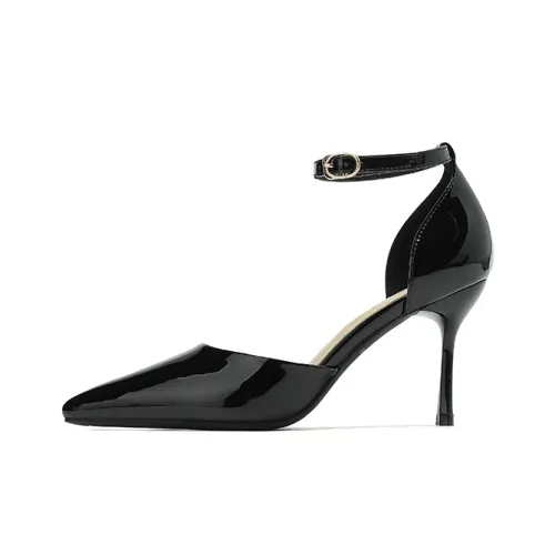 Zubumei Slim Heel High Heels 8cm Women's