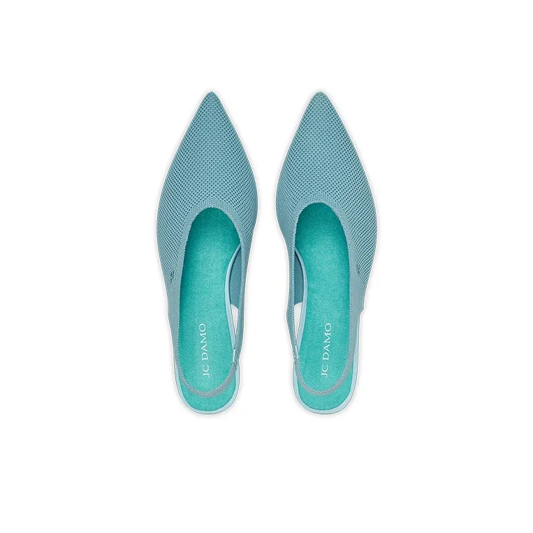 JC DAMO Flared Heel High Heels Women's-8
