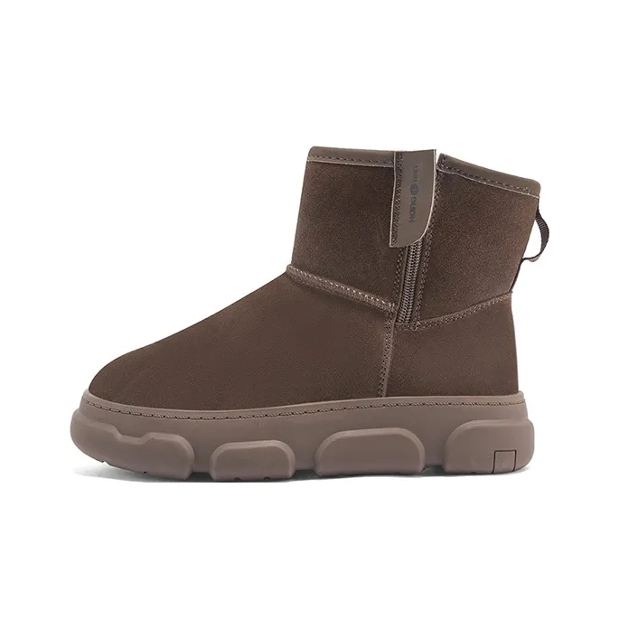 HANG TEN Short Mid-Calf Snow Boots Women's-6