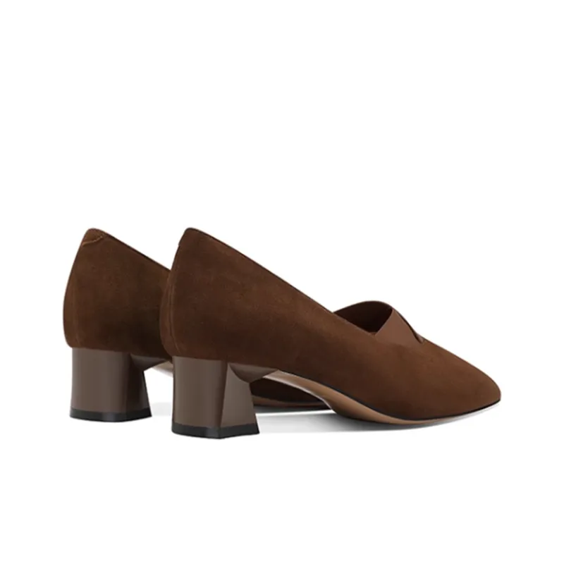 JESSICA SOPHIA Chunky Heel High Heels 3.5cm Women's-3