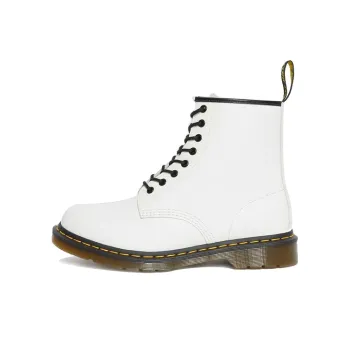 Dr. Martens 1460 Smooth Leather Lace Up Boot White