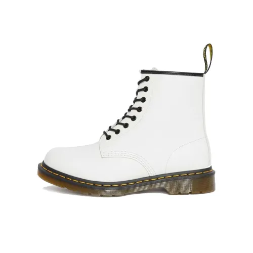 Dr.Martens 1460 Smooth Leather Lace Up Boot White