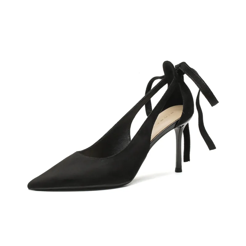 RoseDoris High Heels Women's Black-5